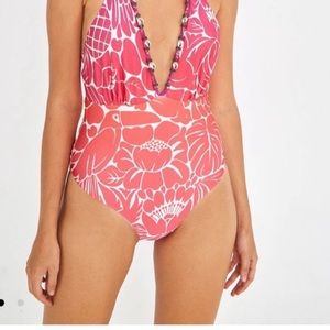 Anthropologie FARM RIO swimsuit Sz xs